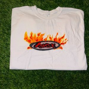 CACTUS JACK TRAVIS SCOTT medium white tee shirt never worn brand new.